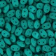 SuperDuo Beads 2.5x5mm Neon - Dark Emerald